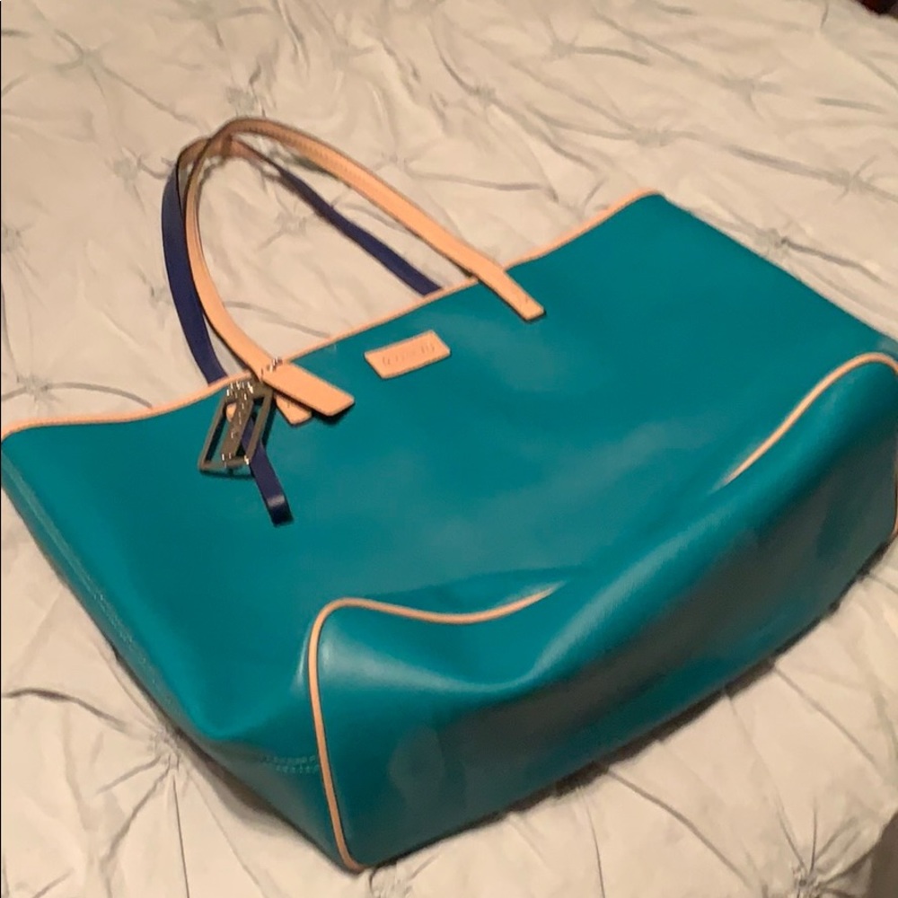 Coach - large green tote